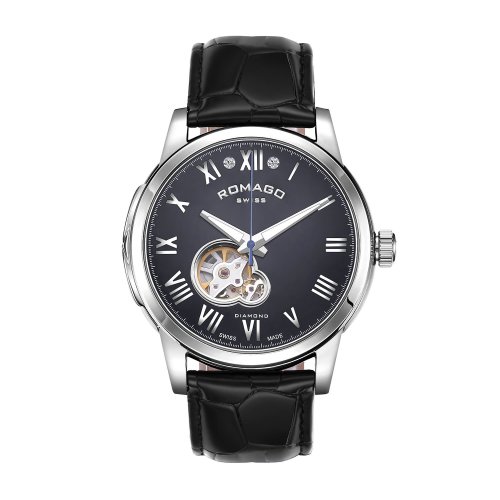 ROMAGO/雷米格 猫头鹰系列自动机械腕表 RM059-0468ST-SVBK-6