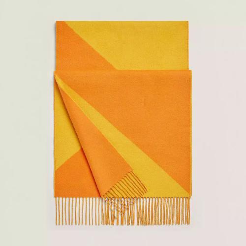  HERMES爱马仕 22年秋冬 女士 围巾 Echarpe Casaque en Biais H259094S 05