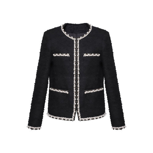 GeleiStory/GeleiStory小香风COCO系列外套女秋季新款保暖休闲百搭上衣短款女士外套>女士夹克