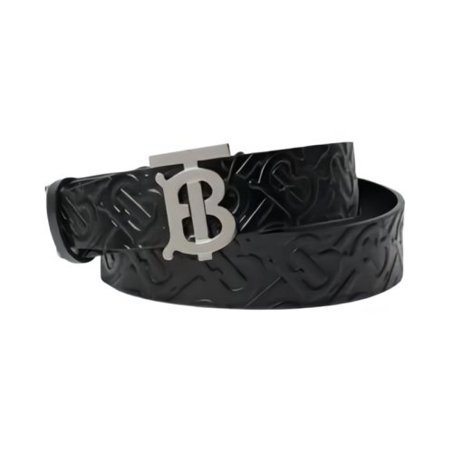 BURBERRY/博柏利 男士黑色皮革腰带 8046565