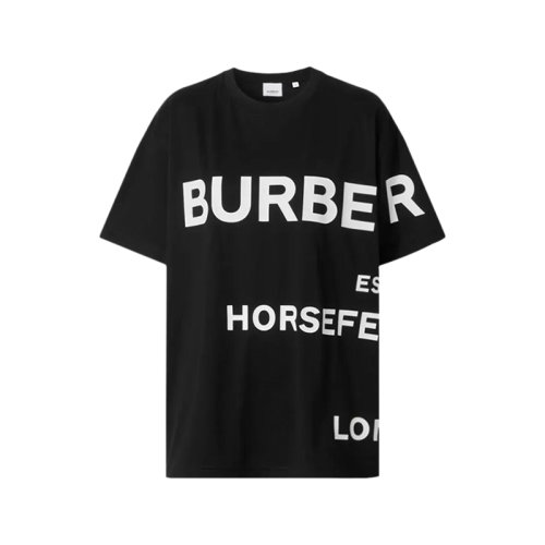 BURBERRY/博柏利【22春夏新款】男款棉质宽松版圆领短袖T恤 80406941