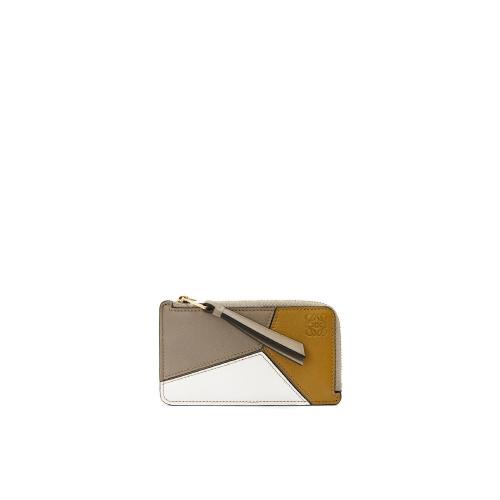  LOEWE罗意威 22年秋冬 女士 卡包 Puzzle coin cardholder in classic calfskin C510R50X04-18