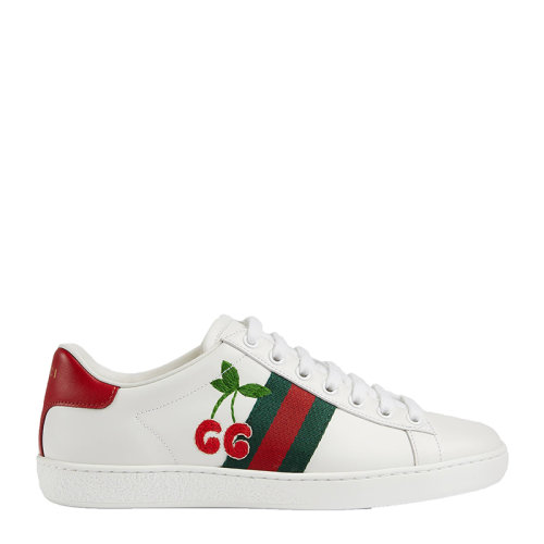 GUCCI/古驰 21早春新款女士樱桃Ace休闲运动鞋 6531351XG609065