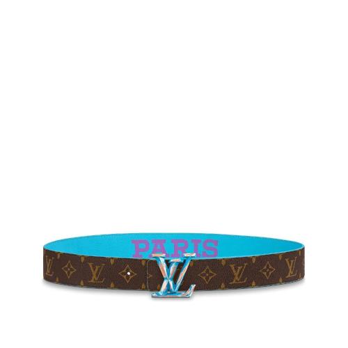  LV路易威登 22年秋冬 男士 腰带 Ceinture LV Pyramide Cities Exclusive 40 mm reversible M0