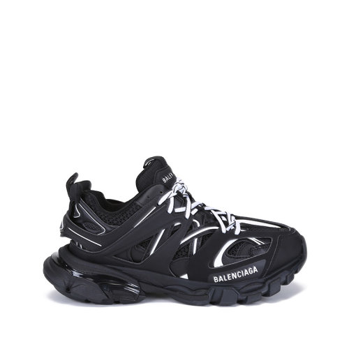 Balenciaga/巴黎世家 男士织物等多种面料拼接网眼系带休闲运动鞋 542023 W3AC1
