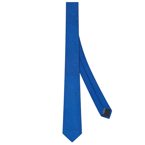 FENDI/芬迪 男士蓝色真丝领带FXC023AH8GF0UV4