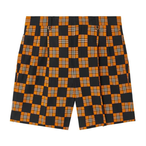 BURBERRY/博柏利 女士格纹棉质短裤 80425891