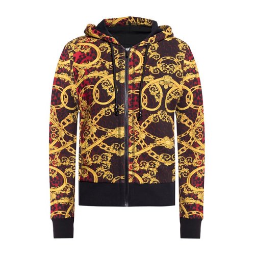  VERSACE JEANS COUTURE 女士黄色棉质卫衣 B6HVA783 SM400 537 PLFSX