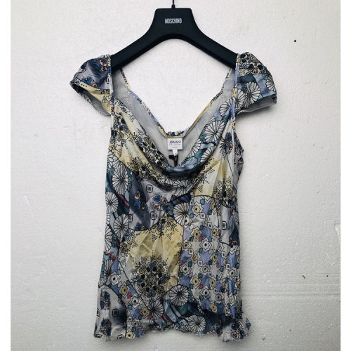 ARMANI COLLEZIONI/阿玛尼卡尔兹 女士花色短袖 AMC11T AM506