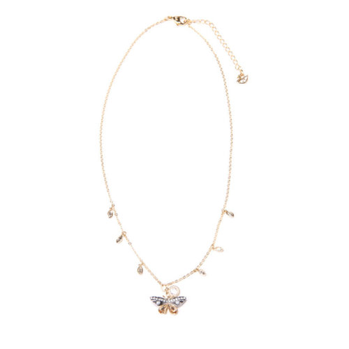 Swarovski/施华洛世奇  MAGNETIC 女士蝴蝶造型锁骨项链 5416786