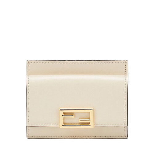 FENDI/芬迪   女士白色小牛皮零钱袋卡包8M0423AHM0F0VWM