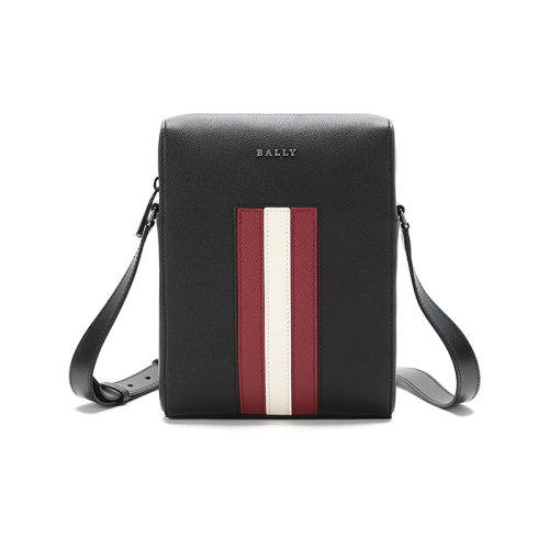 BALLY/巴利  男士Eduard商务包系列皮质单肩斜挎包 EDOH TSP