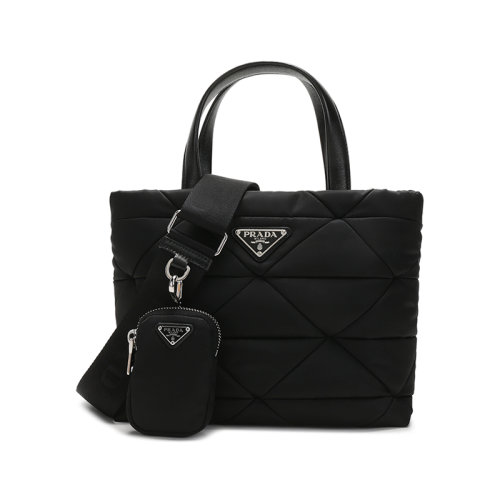 PRADA/普拉达  女士织物手提单肩斜挎包带小包 1BG373 RDJN