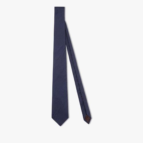  伯鲁提BERLUTI 22年秋冬 男士 领带 真丝scritto图纹领带 TJ75-SBGN_RTW-N40