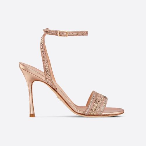  DIOR迪奥 22年秋冬 女士 高跟凉鞋 Sandale a talon Dway KCQ707LCS_S70K