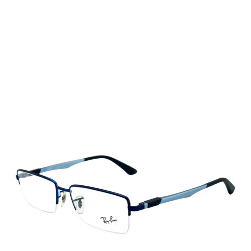 Ray-Ban/雷朋 商务 休闲 超轻 半框 男女款 光学镜架 近视 眼镜框 眼镜架 RX6314D 55mm RX8734D RX6263 54~56mm RayBan 雷朋