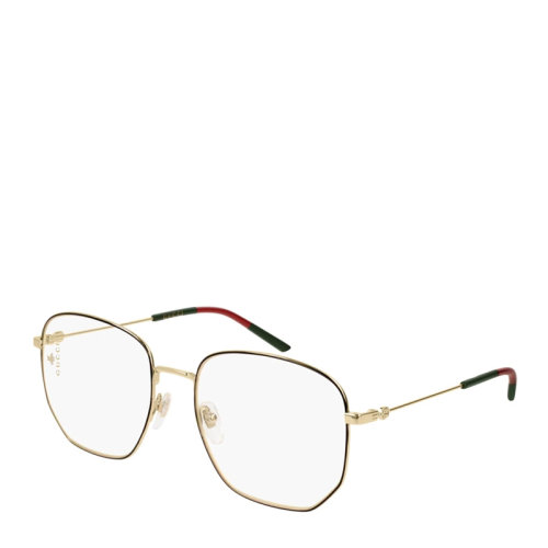 GUCCI/古驰 男女同款中性时尚金边造型镜框GG0396O多色可选