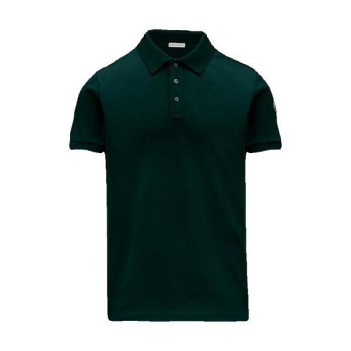  MONCLER蒙可蒙克莱 22年秋冬 男士 短袖Polo Logo Polo Shirt H20918A7051084556875