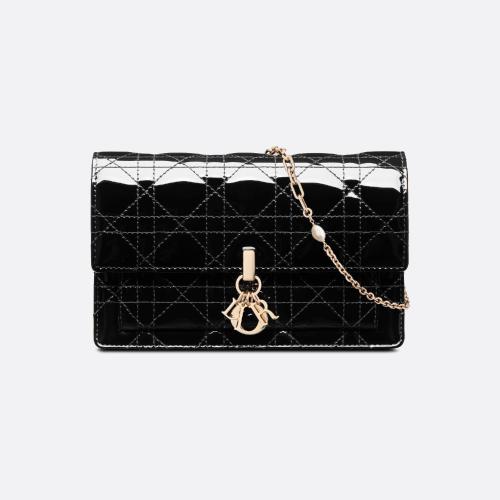  DIOR迪奥 22年秋冬 女士 单肩包 Pochette a chaine Lady Dior S0937OVRB_M900