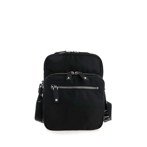 Valentino/华伦天奴  男包 时尚 男士黑色尼龙单肩包 SY2B0586RPY 0NO