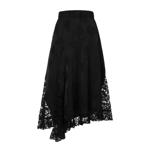 KENZO 纯色 镂空元素 时尚 女士半身裙 F952JU095 5D4