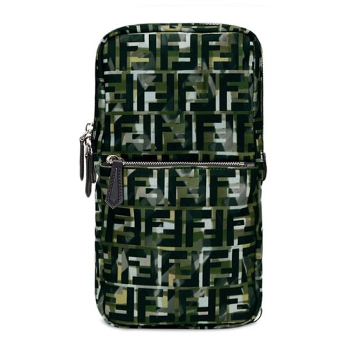 FENDI/芬迪 男包 男士双F拼色尼龙斜挎包 7VZ033-ABM8-F0X93