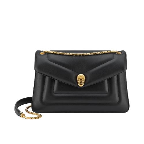  BVLGARI宝格丽 22年秋冬 女士 单肩包 SERPENTI REVERSE SAC PORTé éPAULE 292118292118