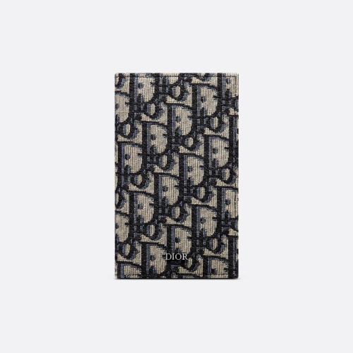  DIOR迪奥 22年秋冬 男士 卡包 长款双折卡夹 2ESCH147YSE_H05E