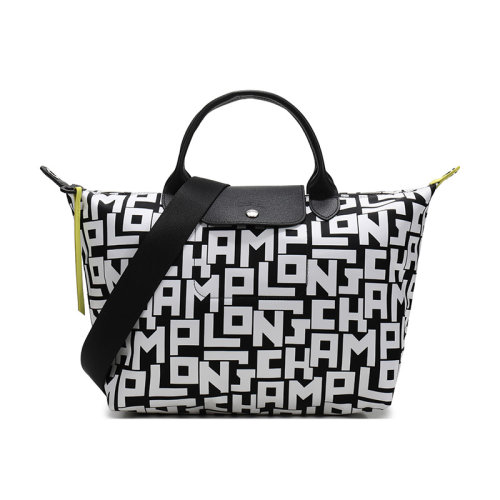 Longchamp/珑骧 女士LE PLIAGE系列织物中号手提单肩包 1515 412