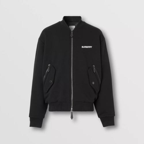  BURBERRY 22年秋冬 男士 马术骑士印花棉质宽松飞行夹克 80579611