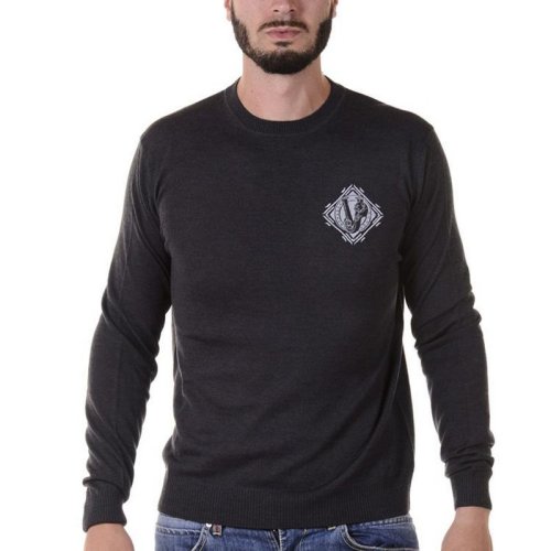  VERSACE/范思哲 男士黑色羊毛卫衣 EB5GQA818 E56622 E899 PLFSX