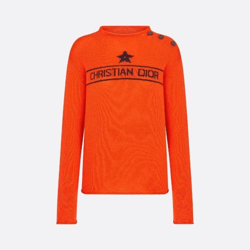  DIOR迪奥 22年秋冬 女士 针织衫 Pull ST-TROPEZ Dioriviera 244S94ST054_X2525