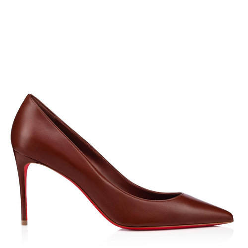 Christian Louboutin/克里斯提鲁布托女士裸色皮革Kate高跟鞋1210665N249