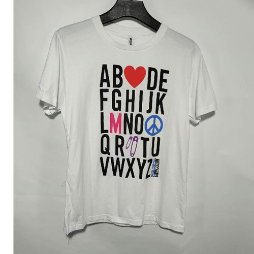 MOSCHINO/莫斯奇诺 男士白色短袖（商品瑕疵）