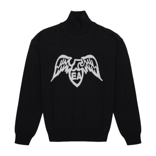 Emporio Armani 女士 黑色 针织毛衣  8N2MW4-2M71Z-0926