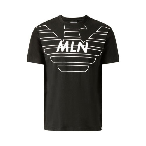  Emporio Armani/安普里奥阿玛尼 男士黑色棉质短袖T恤 3Z1T76 JPZZ 0999 PLFSX