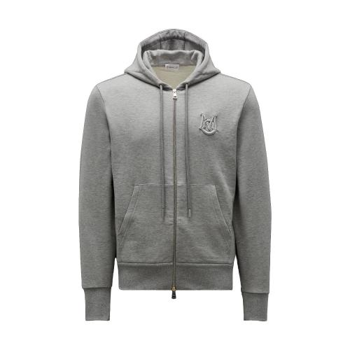  MONCLER蒙可蒙克莱 22年秋冬 男士 卫衣 Monogram Zip-Up Hoodie H20918G00052809KR984
