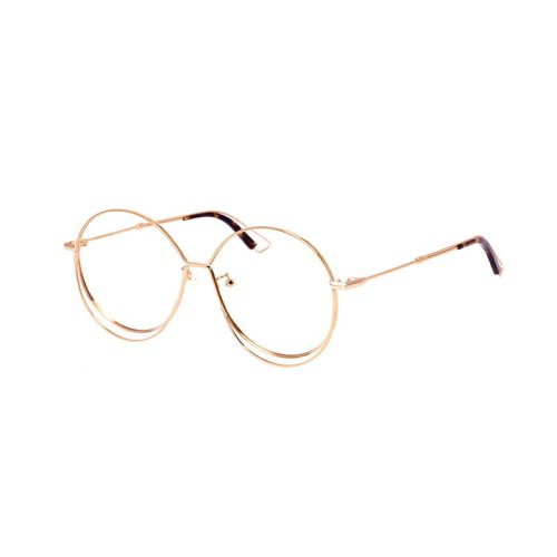 Kinsole/清尚2019新款金属近视双层设计时尚潮流眼镜大框架785