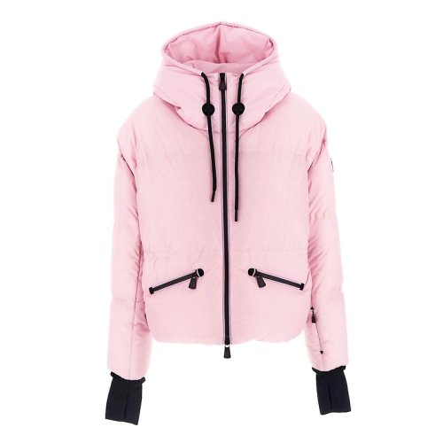  Moncler/蒙克莱 女士粉色时尚休闲羽绒服 1A00026-539X6-521 PLFSX