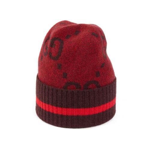  GUCCI古驰 22年秋冬 男士 GG针织山羊绒帽 676827 3G344 6473