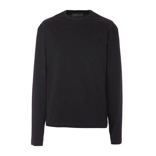 PRADA/普拉达 男士圆领棉质长袖T恤 UJL565-710多色可选