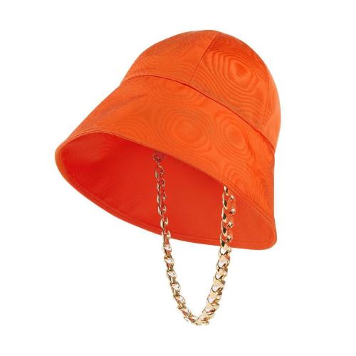  GUCCI古驰 22年秋冬 女士 饰链带云纹织物渔夫帽 729128 3HAPM 7500