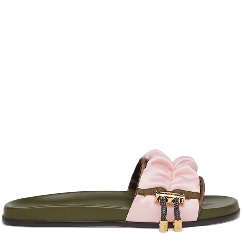 FENDI/芬迪 女鞋 时尚百搭 女士 混色FF图案一字凉拖 8X8142PMRF0AU4 HJH0012BC