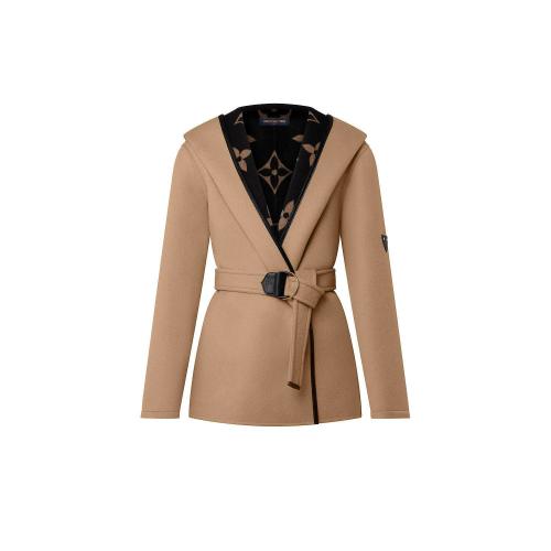  LV路易威登 22年秋冬 女士 大衣 连帽短大衣 1AAGCV 1AAGCQ 1AAGCW 1AAGCU 1AAGCT 1AAGCR 1AAG