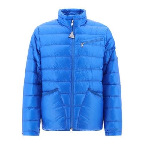 Moncler/蒙克莱  经典logo薄款男士羽绒服 1A50700C002873R