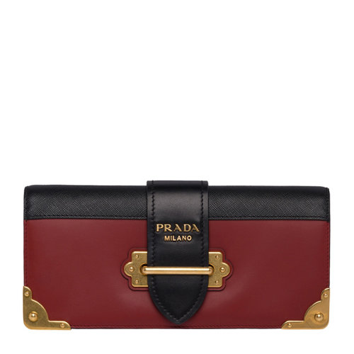 PRADA/普拉达 女士赤土色Cahier系列牛皮单肩斜挎包  1BF048_2BB0_F0C9F_V_CCH