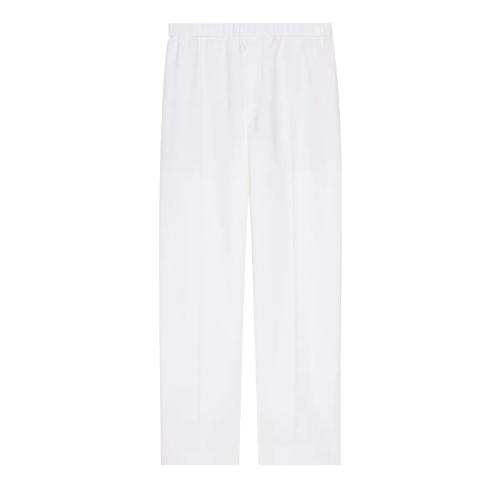  GUCCI古驰 22年秋冬 男士 棉麻混纺刺绣长裤 696970 ZAJY8 9000