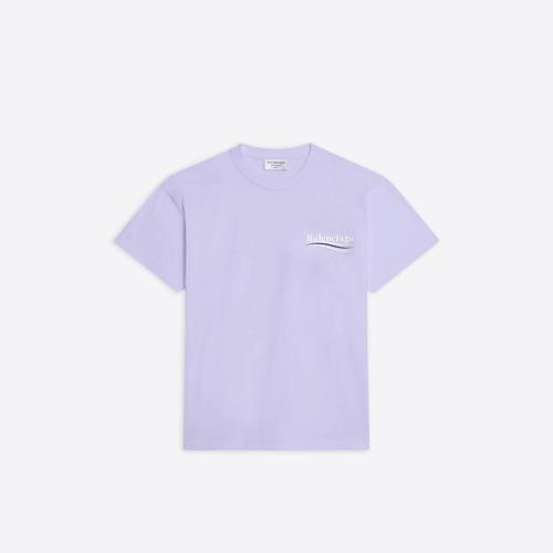  BALENCIAGA巴黎世家 22年春夏 女士 短袖T恤 Women's Political Campaign Small Fit T-shirt 预定商品1-3周发货
