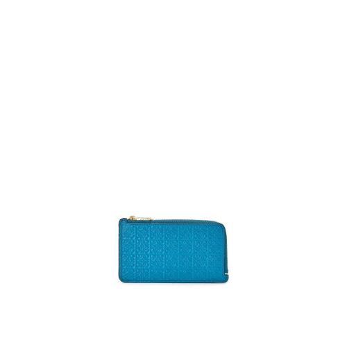  LOEWE罗意威 22年秋冬 女士 卡包 Repeat coin cardholder in embossed calfskin C499Z40X04-5