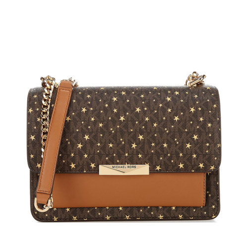 Michael Kors/迈克·科尔斯 拼色翻盖包 星星装饰 女款 30H1GJ4L9O